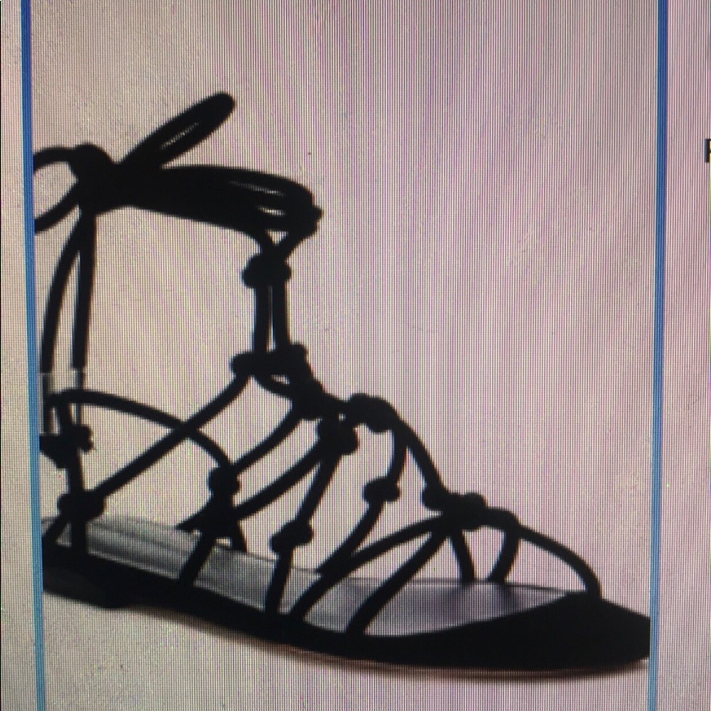 Rebecca Minkoff Suede Lace Up Sandals